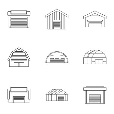 Ambar Icons set, anahat stili