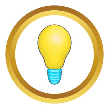 ampul vektör simgesi