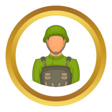 Asker vektör simgesi