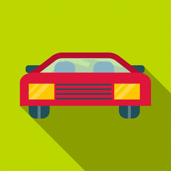 Icono del coche, estilo plano — Vector de stock