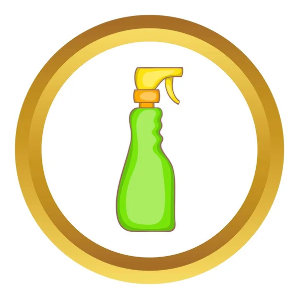 Household spray bottle vector icon — Stock Vector