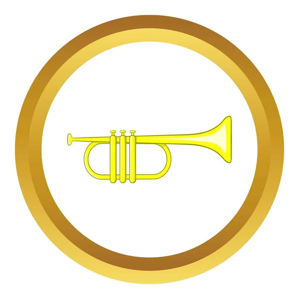 Icona vettoriale tubo musicale — Vettoriale Stock