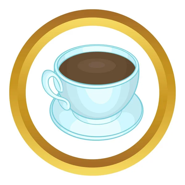 Copa de icono de vector de café — Vector de stock