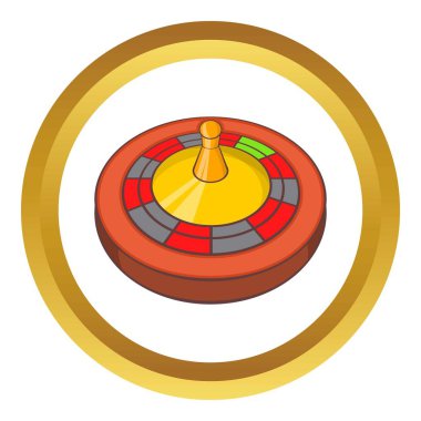 Rulet Casino vektör simgesi