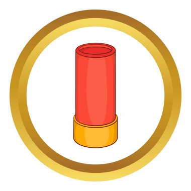 Shotgun kabuk vektör simgesi
