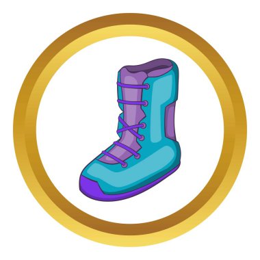 Önyükleme için snowboard vektör simgesi