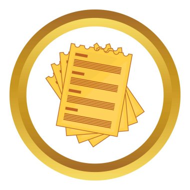 Dört liste vektör simgesi