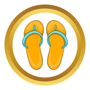 Terlik vektör simgesi