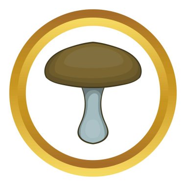 Mantar vektör simgesi