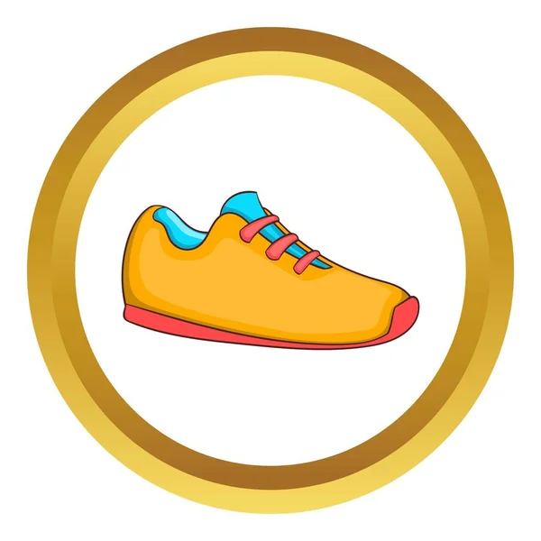 Sneakers vector icono — Archivo Imágenes Vectoriales