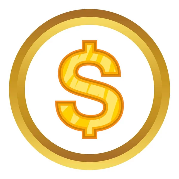 Icône vectorielle Dollar US — Image vectorielle