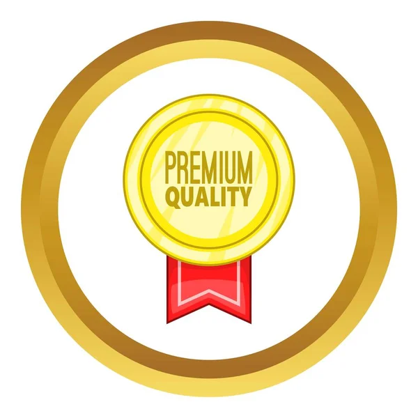 Premium kvalitet etikett vektor symbol — Stock vektor