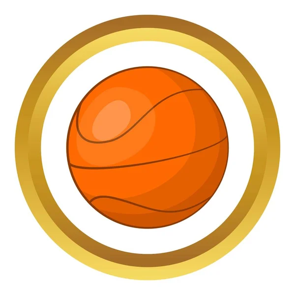 Icono de vector de baloncesto — Vector de stock