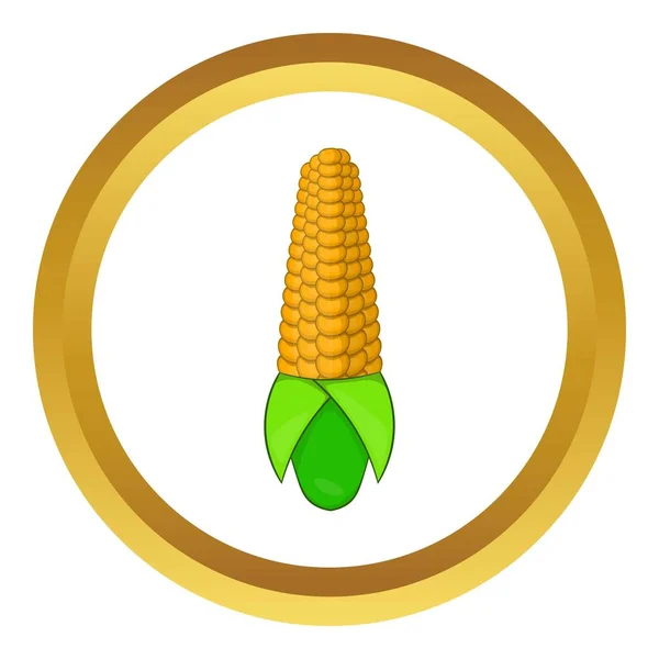 Corn cob vector pictogram — Stockvector