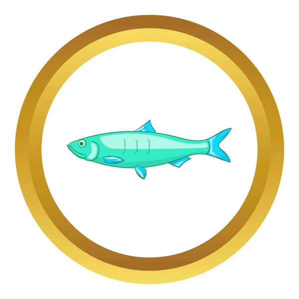 Baltic herring vector icon — Stock Illustration Baltic herring vector icon Stock Illustration
