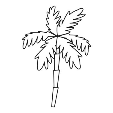 Avuç içi simgesi, dış hat biçimi