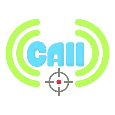 Destek Servisi simgesini, karikatür tarzı