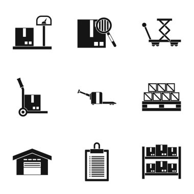 Ambar Icons set, basit tarzı