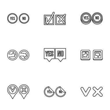 Çapraz ve simgeler kümesi, anahat stili kene