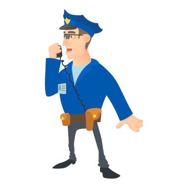 Polis simgesi bahsetmişken, karikatür tarzı