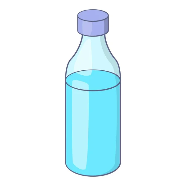 Bottle icon, cartoon style — Stock Vector