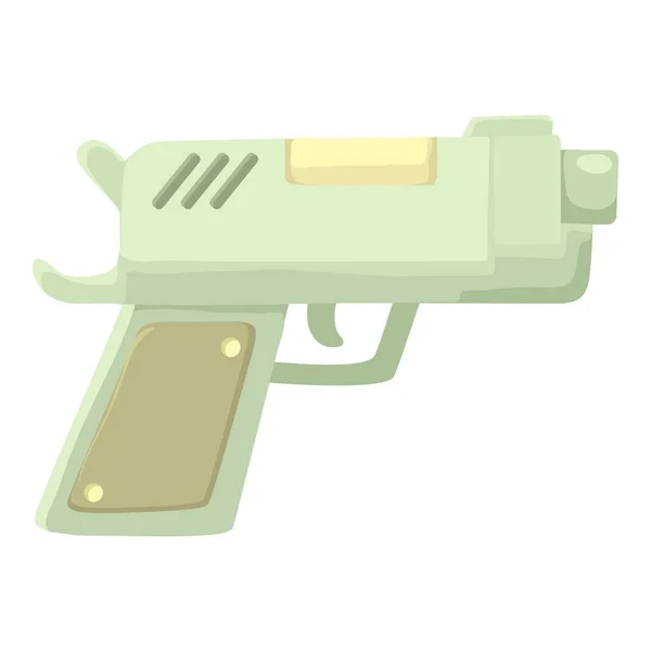 Icône de pistolet, style dessin animé — Image vectorielle