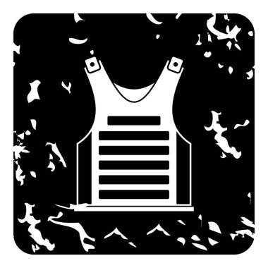 Paintball simgesi, grunge tarzı yelek