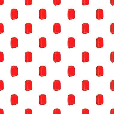 Bavul tekerlekleri desen, karikatür tarzı