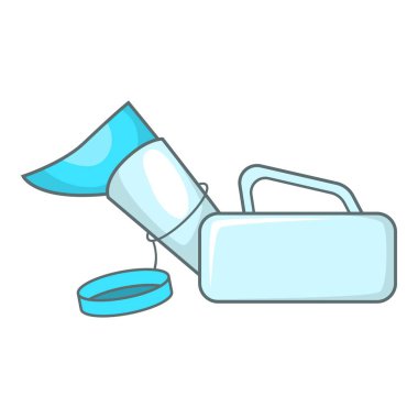 Pisuar ot Engelli simgesi, karikatür tarzı