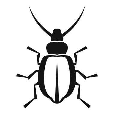 Böcek simgesini, basit tarzı