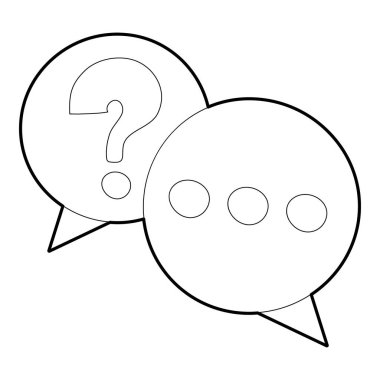 Talk simgesinin, anahat stili