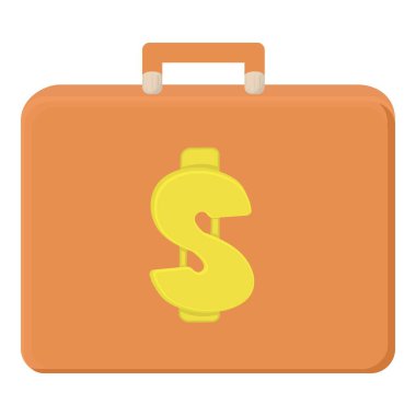 Para evrak simgesini, karikatür tarzı