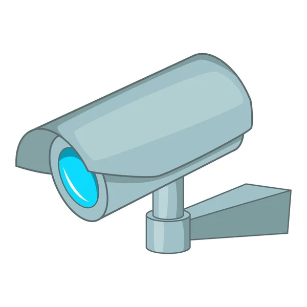 Bewaking camera-icoontje, cartoon stijl — Stockvector