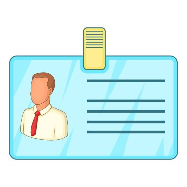 Rozet simge, karikatür tarzı