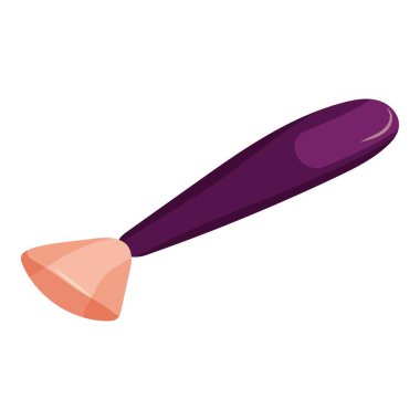 Fırça simgesini, karikatür tarzı