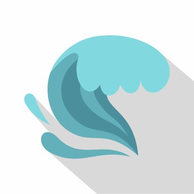 Okyanus simgesi, karikatür tarzı