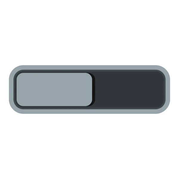 Player button icon, cartoon style — Stock Vector