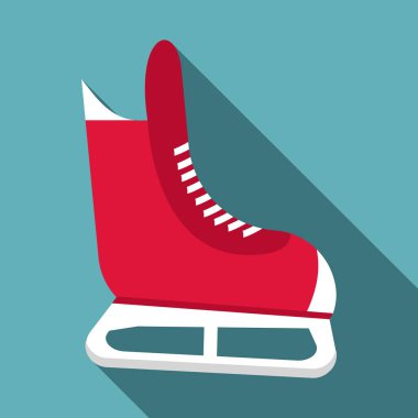 Paten simgesi, düz stil