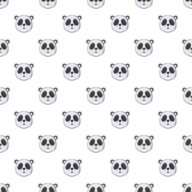 Panda desen, karikatür tarzı başkanı