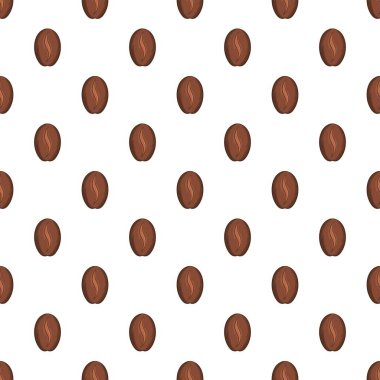 Kahve çekirdeği desen, karikatür tarzı