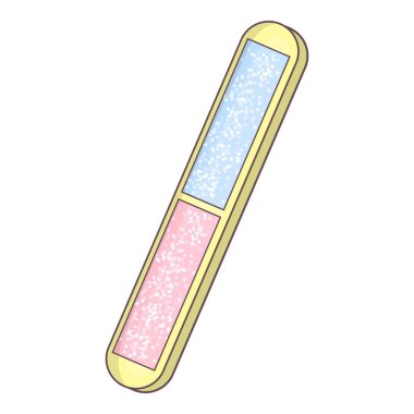 Göz farı simgesi, karikatür tarzı