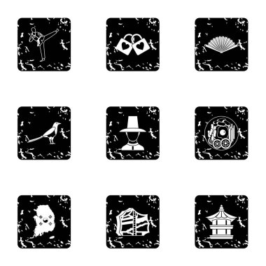 Güney Kore simgeler kümesi, grunge tarzı