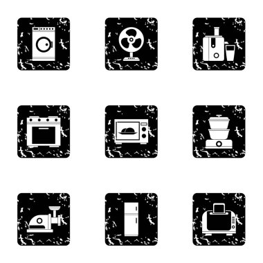 Ev simgeler kümesi, grunge tarzı cihazlarý