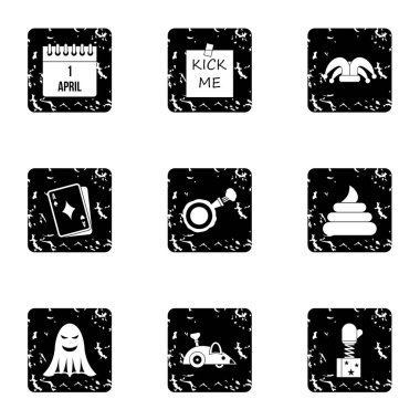 Şaka simgeler kümesi, grunge tarzı