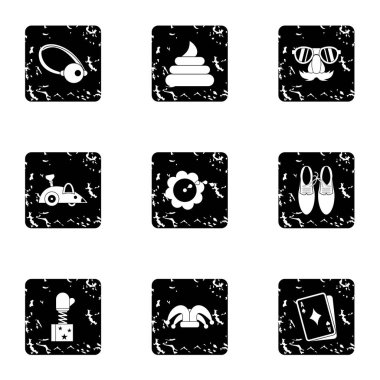 İlk Nisan simgeler kümesi, grunge tarzı