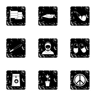 Kenevir simgeler kümesi, grunge tarzı