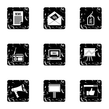 Pazarlama simgeler kümesi, grunge tarzı