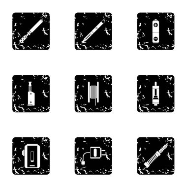 Sigara simgeler kümesi, grunge tarzı