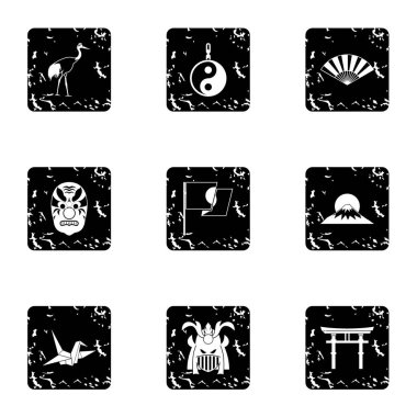 Japonya simgeler kümesi, grunge tarzı