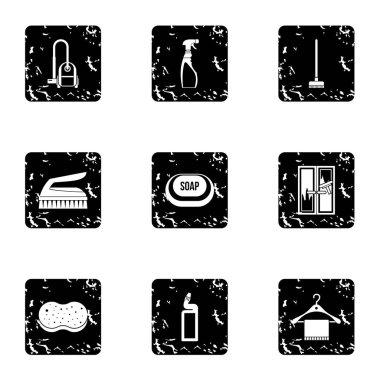 Sıhhi gün simgeler kümesi, grunge tarzı